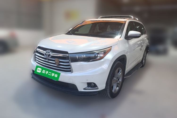 Used Toyota Highlander 2015 2.0T Four-Wheel Drive Luxury Edition 7-Seater Guazi used car, China used car export, Used car for sale, Used cars, Cheapest cars for sale