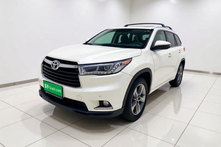 Used Toyota Highlander 2015 2.0T Four-Wheel Drive Luxury Edition 7-Seater Guazi used car, China used car export, Used car for sale, Used cars, Cheapest cars for sale