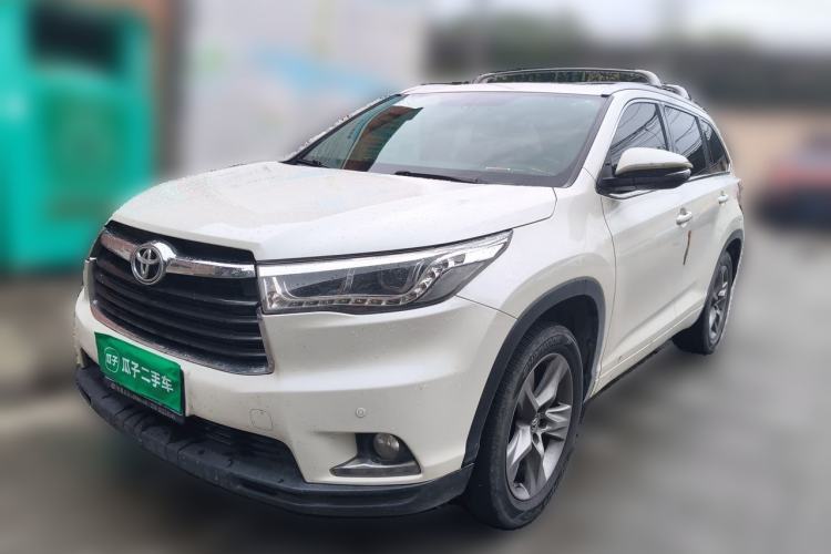 Used Toyota Highlander 2015 2.0T Four-Wheel Drive Luxury Edition 7-Seater Guazi used car, China used car export, Used car for sale, Used cars, Cheapest cars for sale