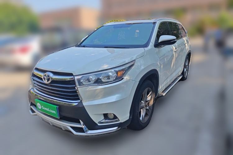 Used Toyota Highlander 2015 2.0T Four-Wheel Drive Luxury Navigation Version with 7 Seats Guazi used car, China used car export, Used car for sale, Used  cars, Cheapest cars for sale