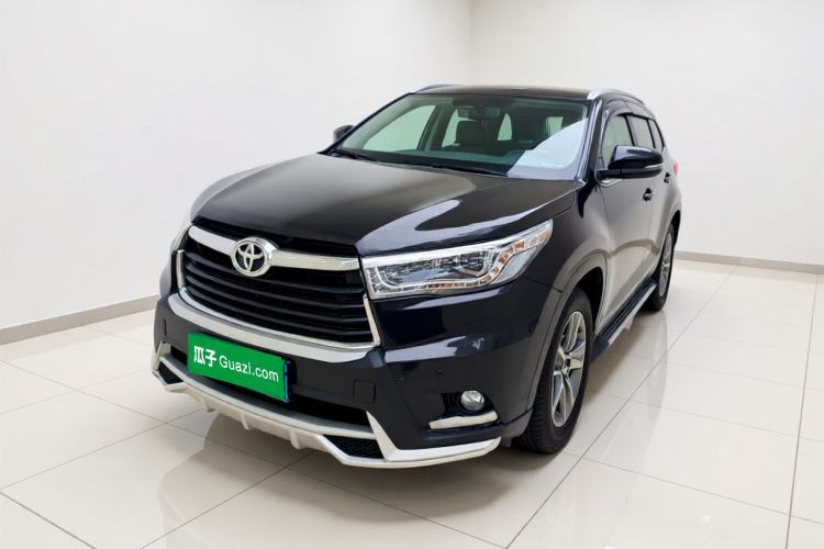 Used Toyota Highlander 2017 2.0T Four-Wheel Drive Luxury Edition 7 Seats Guazi used car, China used car export, Used car for sale, Used cars, Cheapest cars for sale