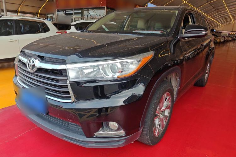 Gebrauchter Toyota Highlander 2017 2.0T Two-Wheel Drive Elite Version 7 Seats Guazi used car, China used car export, Used car for sale, Used cars, Cheapest cars for sale