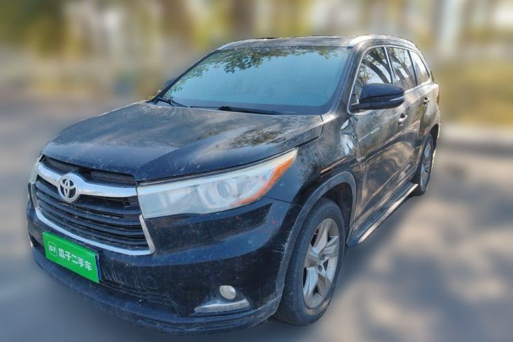Used Toyota Highlander 2017 2.0T Four-Wheel Drive Elite Edition 7-Seater Guazi used car, China used car export, Used car for sale, Used cars, Cheapest cars for sale