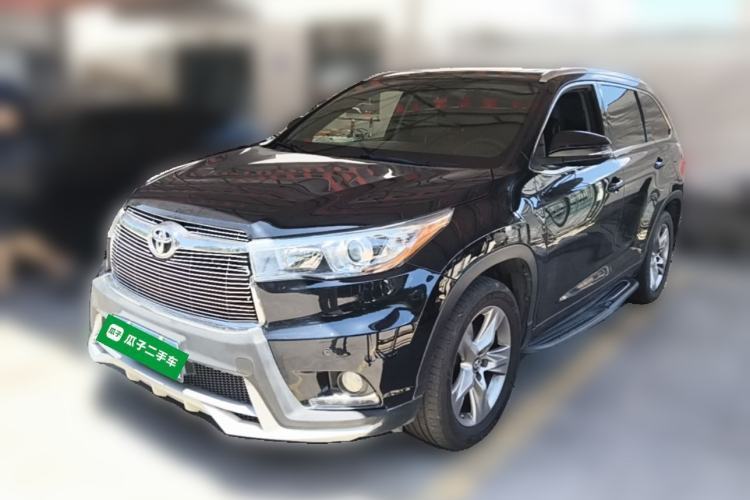 Used Toyota Highlander 2017 2.0T Two-Wheel Drive Luxury Edition 7 Seats Guazi used car, China used car export, Used car for sale, Used cars, Cheapest cars for sale