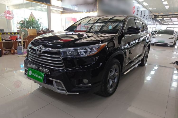 Used Toyota Highlander 2017 2.0T Four-Wheel Drive Luxury Edition 7 Seats Guazi used car, China used car export, Used car for sale, Used cars, Cheapest cars for sale