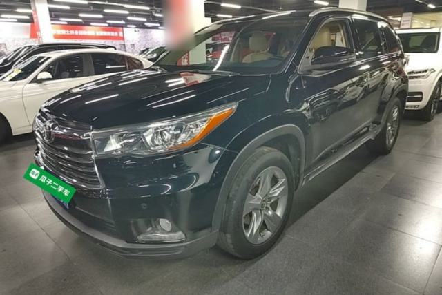 Used Toyota Highlander 2017 2.0T Four-Wheel Drive Luxury Edition 7 Seats