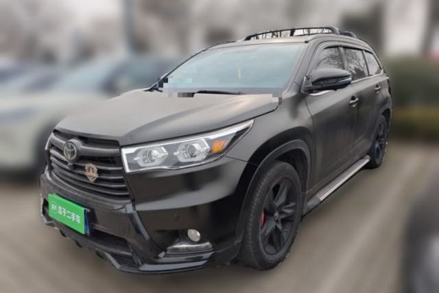 Used Toyota Highlander 2017 2.0T Four-Wheel Drive Luxury Edition 7 Seats