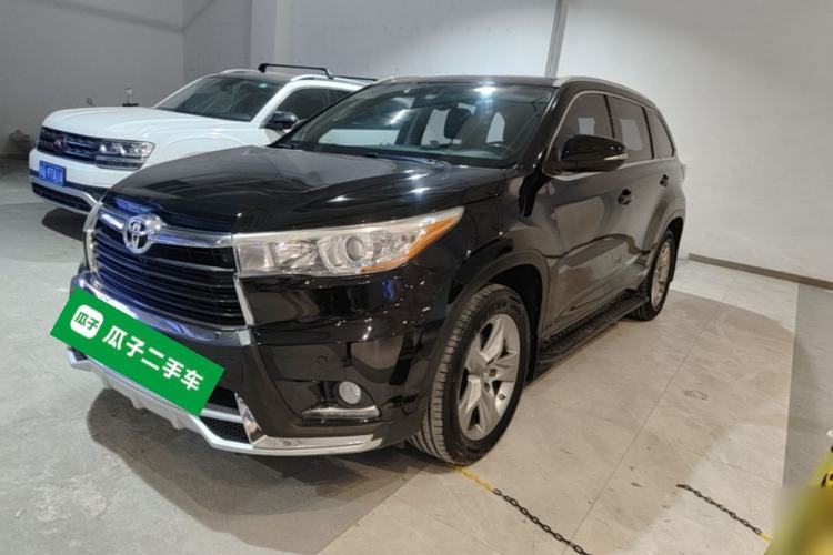 Used Toyota Highlander 2017 2.0T Four-Wheel Drive Luxury Edition 7 Seats Guazi used car, China used car export, Used car for sale, Used cars, Cheapest cars for sale