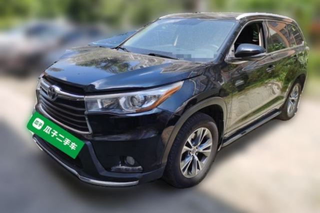 Used Toyota Highlander 2017 2.0T Two-Wheel Drive Elite Version 7 Seats