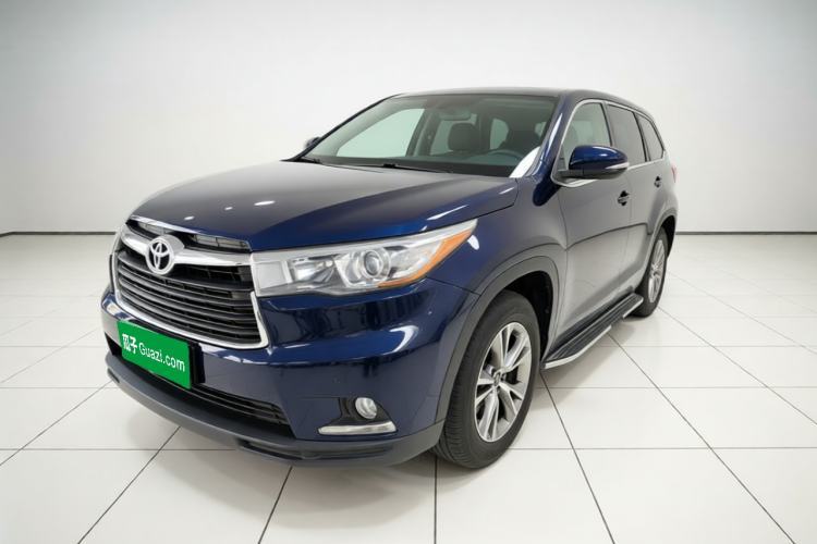 Used Toyota Highlander 2017 2.0T Four-Wheel Drive Elite Edition 7-Seater Guazi used car, China used car export, Used car for sale, Used Toyota cars, Cheapest cars for sale