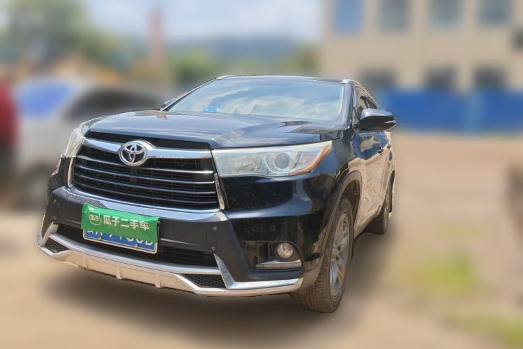 Used Toyota Highlander 2017 2.0T Four-Wheel Drive Luxury Edition 7 Seats Guazi used car, China used car export, Used car for sale, Used Toyota cars, Cheapest cars for sale