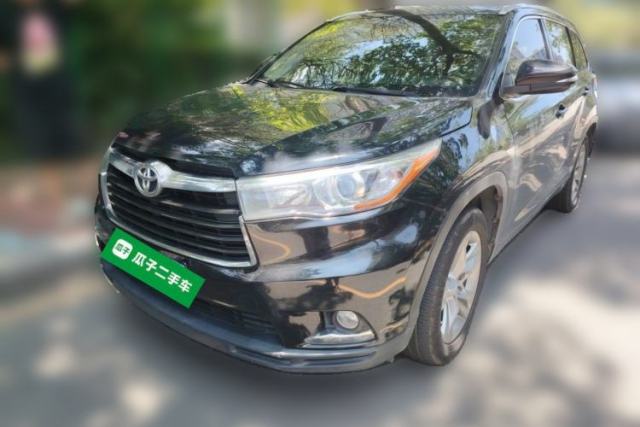 Used Toyota Highlander 2017 2.0T Four-Wheel Drive Luxury Edition 7 Seats