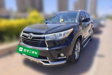Used Toyota Highlander 2017 2.0T Four-Wheel Drive Luxury Edition 7 Seats