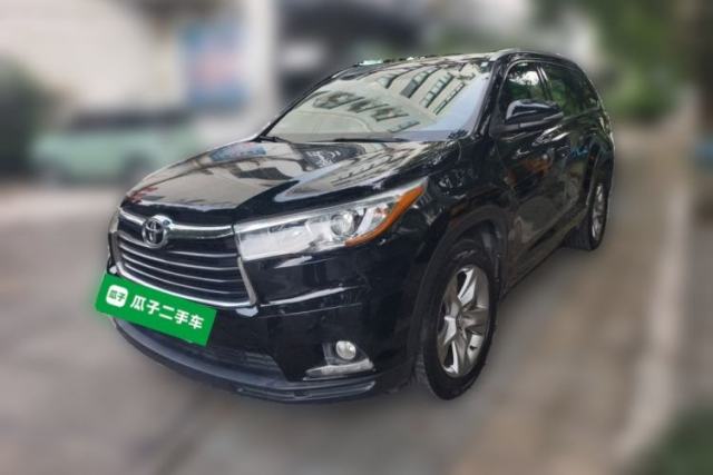 Used Toyota Highlander 2017 2.0T Four-Wheel Drive Luxury Edition 7 Seats