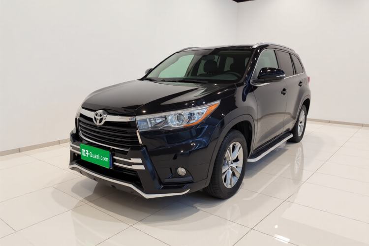 Gebrauchter Toyota Highlander 2017 2.0T Two-Wheel Drive Elite Version 7 Seats Guazi used car, China used car export, Used car for sale, Used cars, Cheapest cars for sale