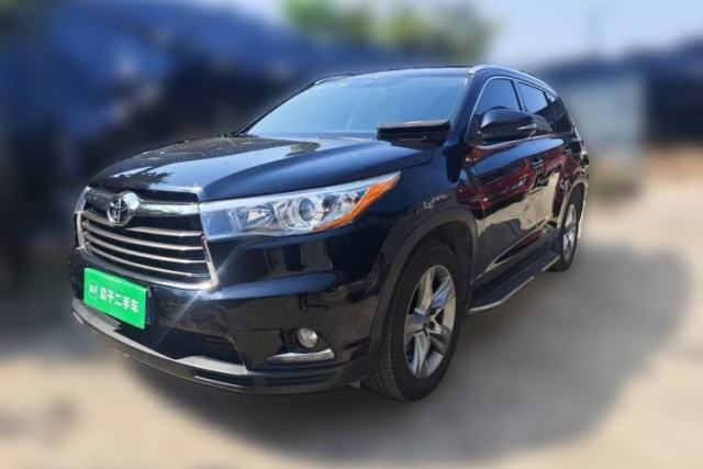 Used Toyota Highlander 2017 2.0T Four-Wheel Drive Luxury Edition 7 Seats
