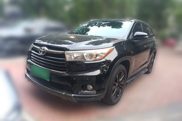 Used Toyota Highlander 2017 2.0T Four-Wheel Drive Black Edition Limited Model