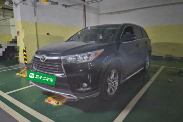 Used Toyota Highlander 2017 2.0T Four-Wheel Drive Luxury Navigation Version 7 Seats