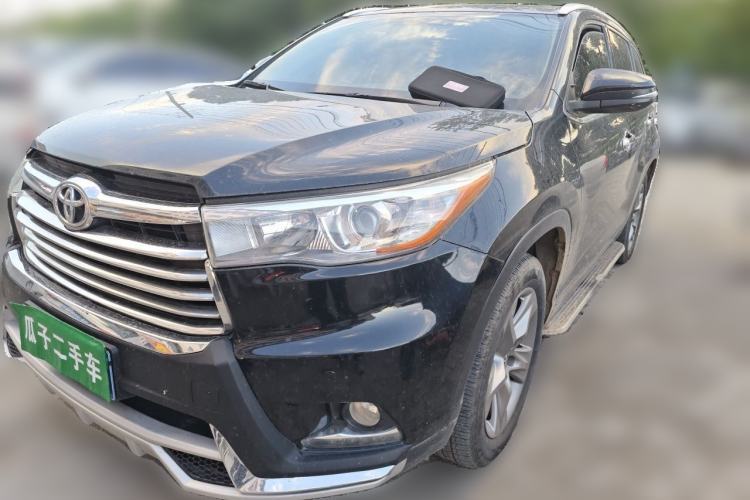 Used Toyota Highlander 2017 2.0T Four-Wheel Drive Luxury Edition 7 Seats Guazi used car, China used car export, Used car for sale, Used cars, Cheapest cars for sale