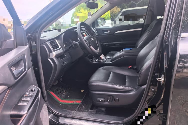Used Toyota Highlander 2017 2.0T Four-Wheel Drive Luxury Edition 7 Seats Driver Seat