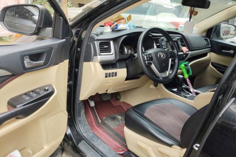 Used Toyota Highlander 2017 2.0T Four-Wheel Drive Elite Edition 7-Seater Driver Seat