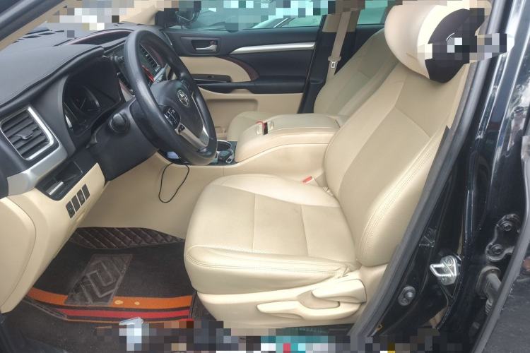 Used Toyota Highlander 2017 2.0T Four-Wheel Drive Elite Edition 7-Seater Driver Seat