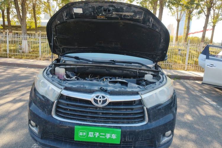 Used Toyota Highlander 2017 2.0T Four-Wheel Drive Elite Edition 7-Seater Engine Bay