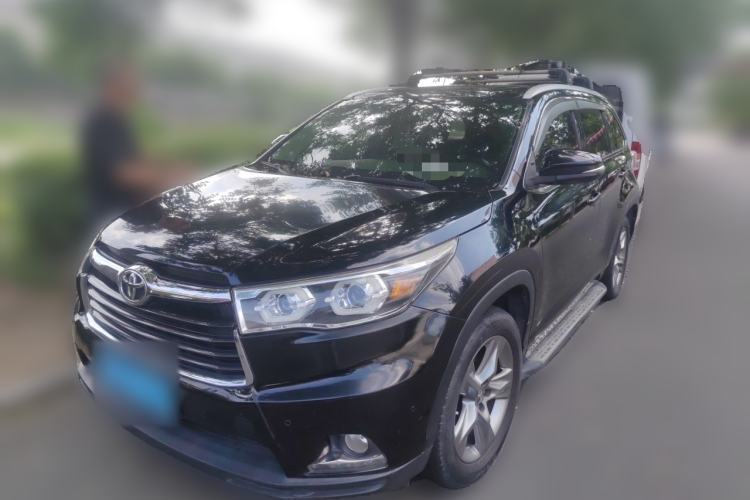 Used Toyota Highlander 2017 2.0T Four-Wheel Drive Luxury Edition 7 Seats Guazi used car, China used car export, Used car for sale, Used cars, Cheapest cars for sale