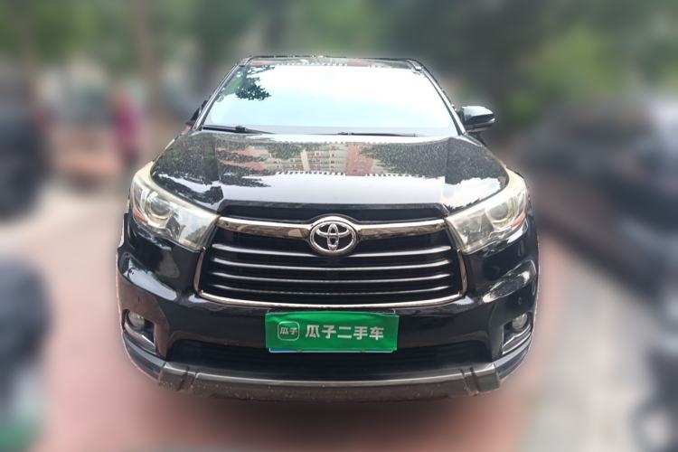 Used Toyota Highlander 2017 2.0T Four-Wheel Drive Black Edition Limited Model Exterior 1