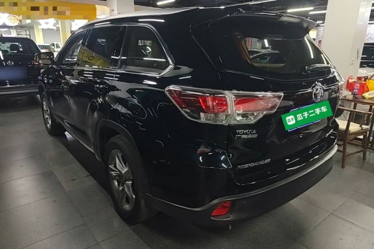 Used Toyota Highlander 2017 2.0T Four-Wheel Drive Luxury Edition 7 Seats Exterior 2