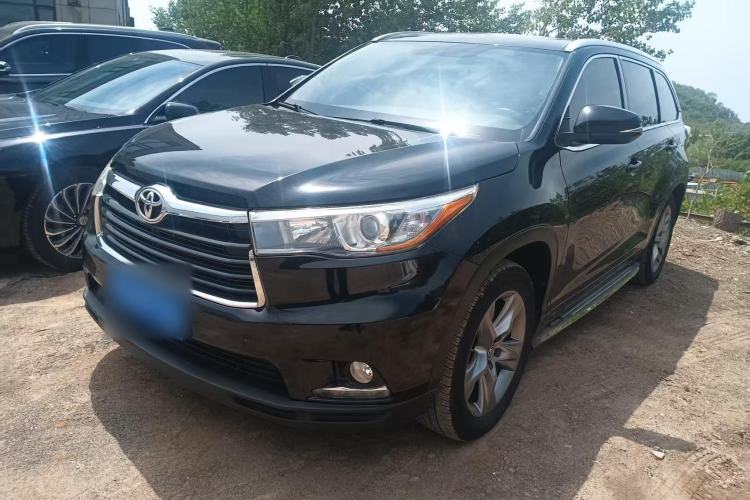 Used Toyota Highlander 2017 2.0T Four-Wheel Drive Luxury Edition 7 Seats Exterior 2