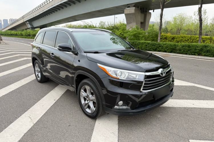 Used Toyota Highlander 2017 2.0T Four-Wheel Drive Luxury Edition 7 Seats Exterior 2