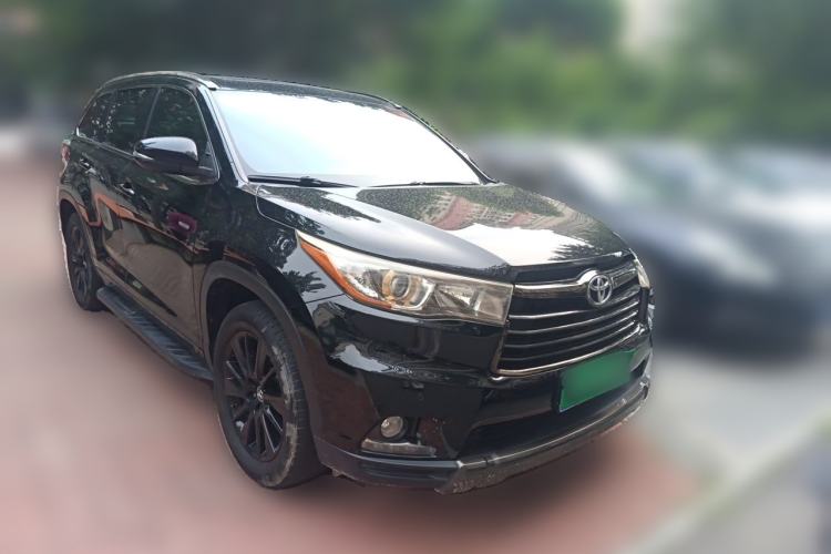 Used Toyota Highlander 2017 2.0T Four-Wheel Drive Black Edition Limited Model Exterior 2