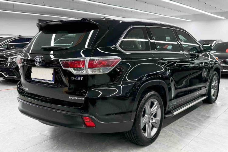 Used Toyota Highlander 2017 2.0T Four-Wheel Drive Luxury Edition 7 Seats Exterior 2
