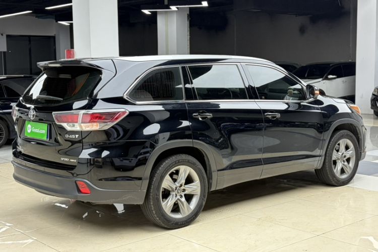 Used Toyota Highlander 2017 2.0T Four-Wheel Drive Luxury Edition 7 Seats Exterior 2