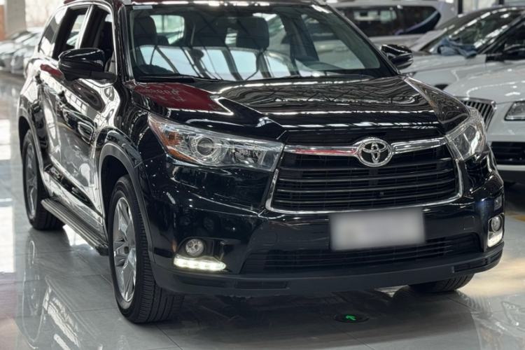 Used Toyota Highlander 2017 2.0T Four-Wheel Drive Luxury Edition 7 Seats Exterior 2