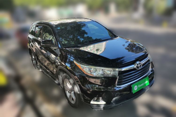 Used Toyota Highlander 2017 2.0T Four-Wheel Drive Luxury Edition 7 Seats Exterior 2