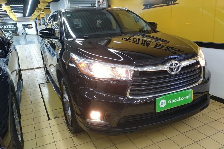 Used Toyota Highlander 2017 2.0T Four-Wheel Drive Luxury Edition 7 Seats Exterior 2