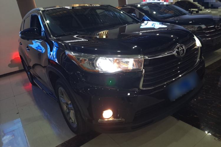 Used Toyota Highlander 2017 2.0T Four-Wheel Drive Luxury Edition 7 Seats Exterior 2