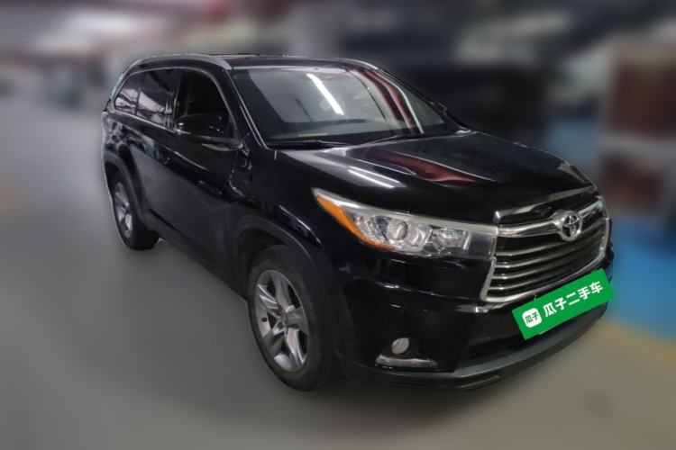 Used Toyota Highlander 2017 2.0T Four-Wheel Drive Luxury Edition 7 Seats Exterior 2