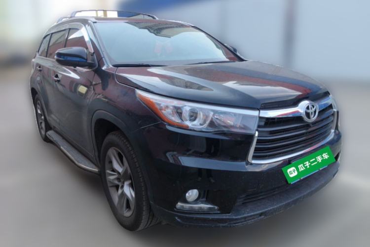 Used Toyota Highlander 2017 2.0T Four-Wheel Drive Luxury Edition 7 Seats Exterior 2