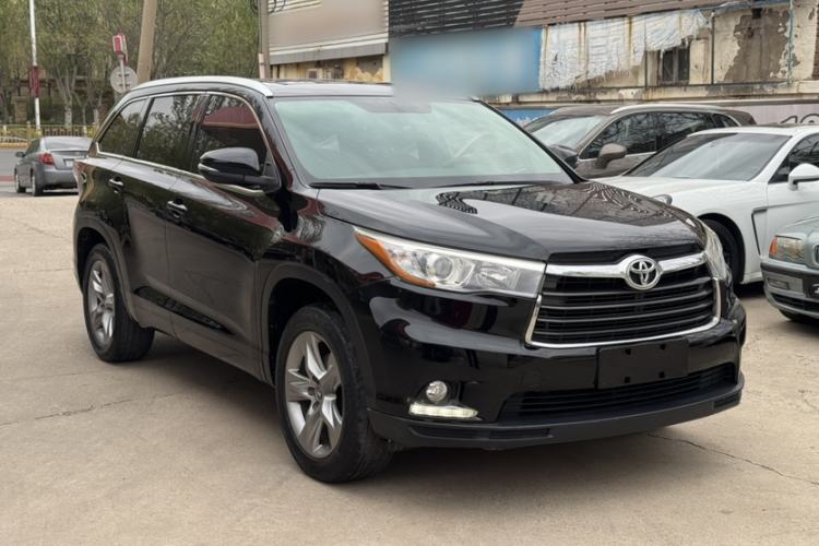 Used Toyota Highlander 2017 2.0T Two-Wheel Drive Luxury Edition 7 Seats Exterior 2