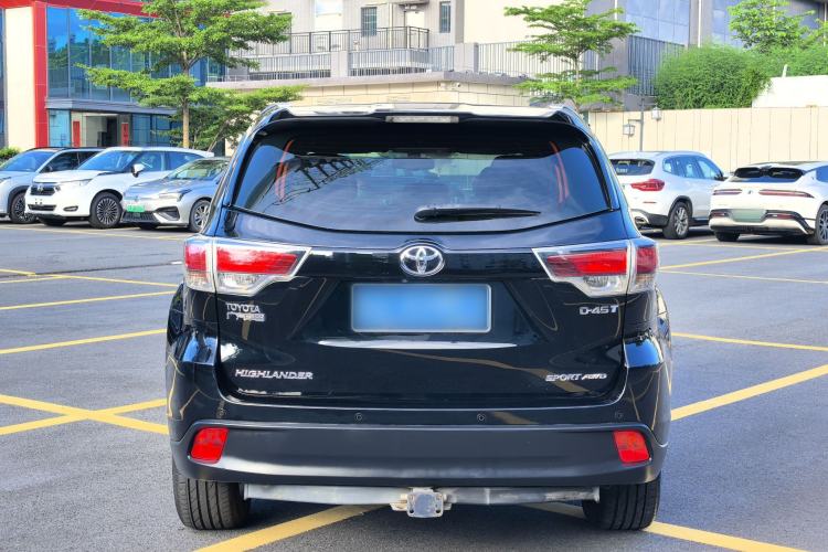 Used Toyota Highlander 2017 2.0T Four-Wheel Drive Luxury Edition 7 Seats Exterior 3