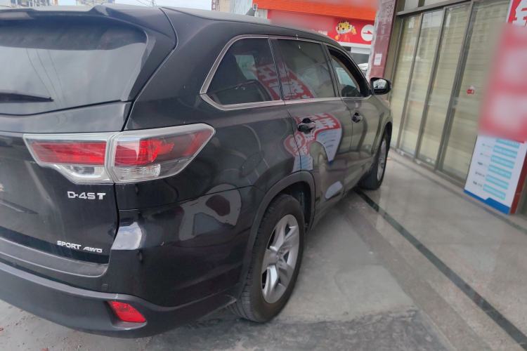 Used Toyota Highlander 2017 2.0T Four-Wheel Drive Luxury Edition 7 Seats Exterior 3