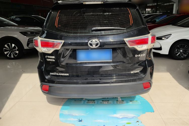 Used Toyota Highlander 2017 2.0T Two-Wheel Drive Luxury Edition 7 Seats Exterior 3