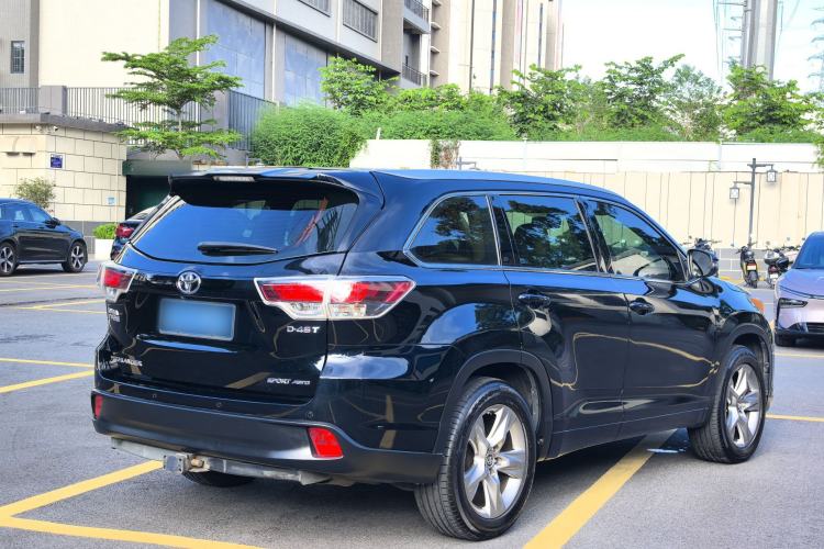 Used Toyota Highlander 2017 2.0T Four-Wheel Drive Luxury Edition 7 Seats Exterior 4