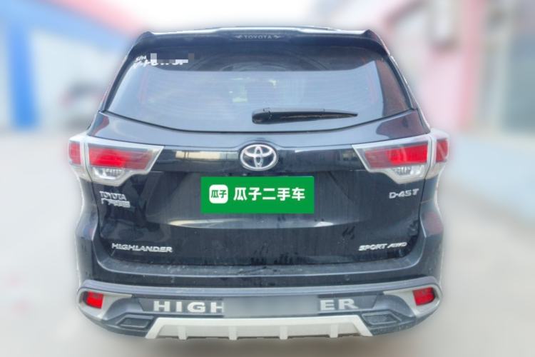 Used Toyota Highlander 2017 2.0T Four-Wheel Drive Luxury Edition 7 Seats Exterior 4