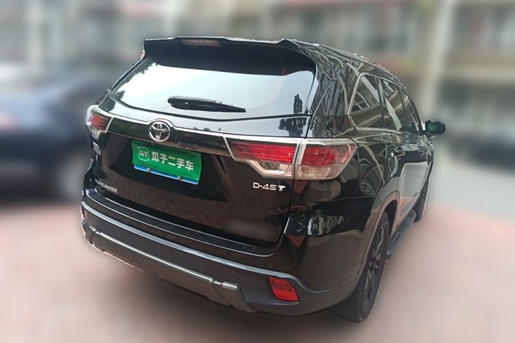 Used Toyota Highlander 2017 2.0T Four-Wheel Drive Black Edition Limited Model Exterior 5
