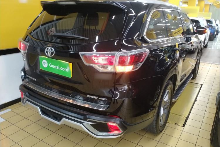 Used Toyota Highlander 2017 2.0T Four-Wheel Drive Luxury Edition 7 Seats Exterior 5