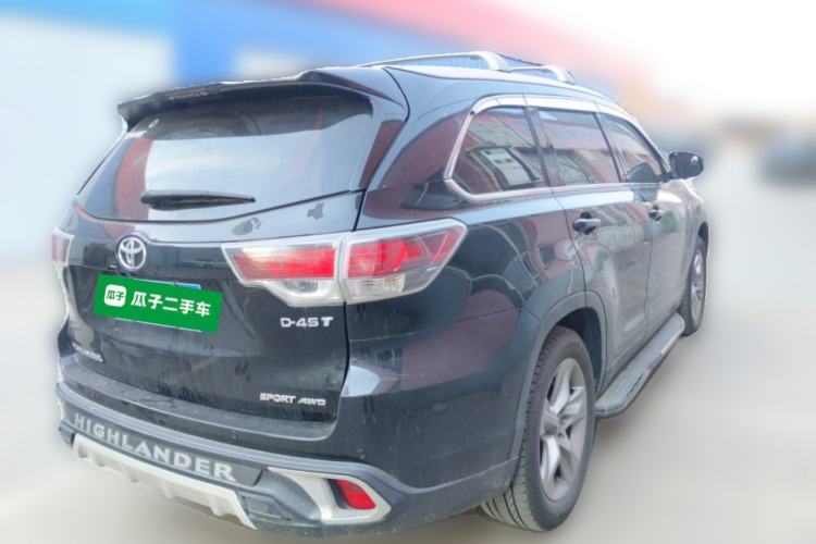 Used Toyota Highlander 2017 2.0T Four-Wheel Drive Luxury Edition 7 Seats Exterior 5